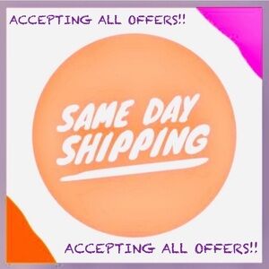 SAME DAY OR NEXT DAY SHIPPING 😊ACCEPTING ALL OFFERS!😊